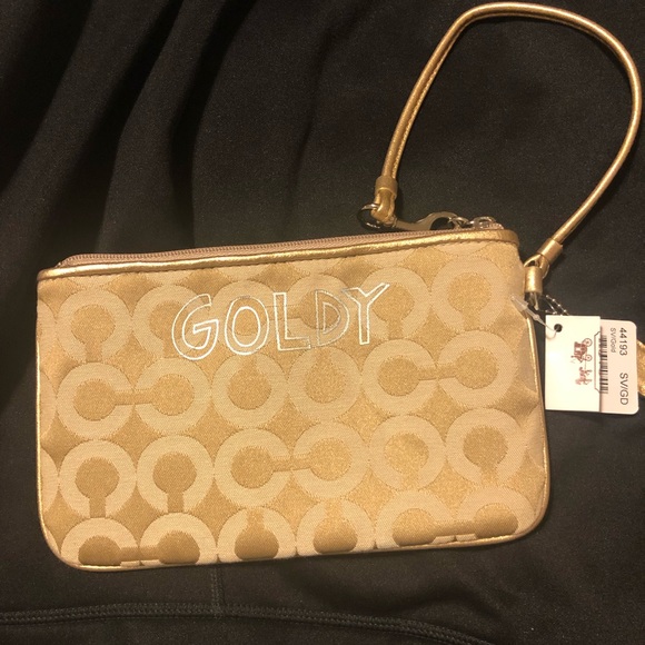 Coach Handbags - Goldy Coach wristlet Coach Handbags - Goldy Coach wristlet